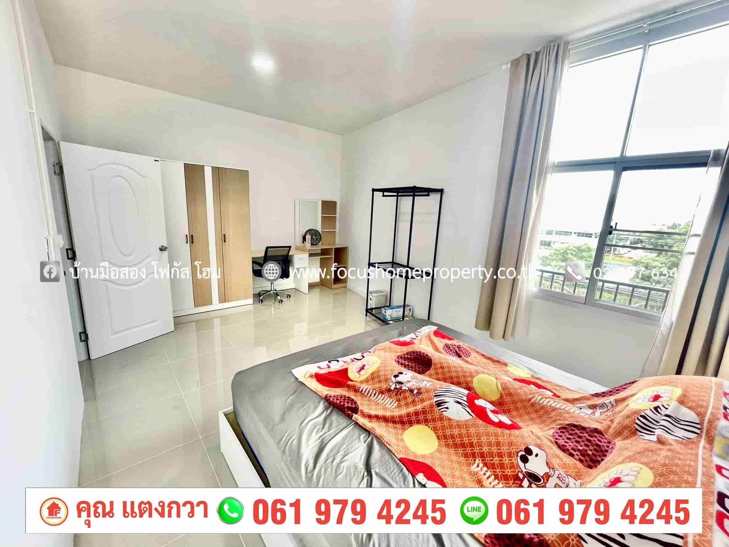 ขาย ตึกแถว 3 ชั้น โครงการ บ้านพฤกษา ราชพฤกษ์ 345